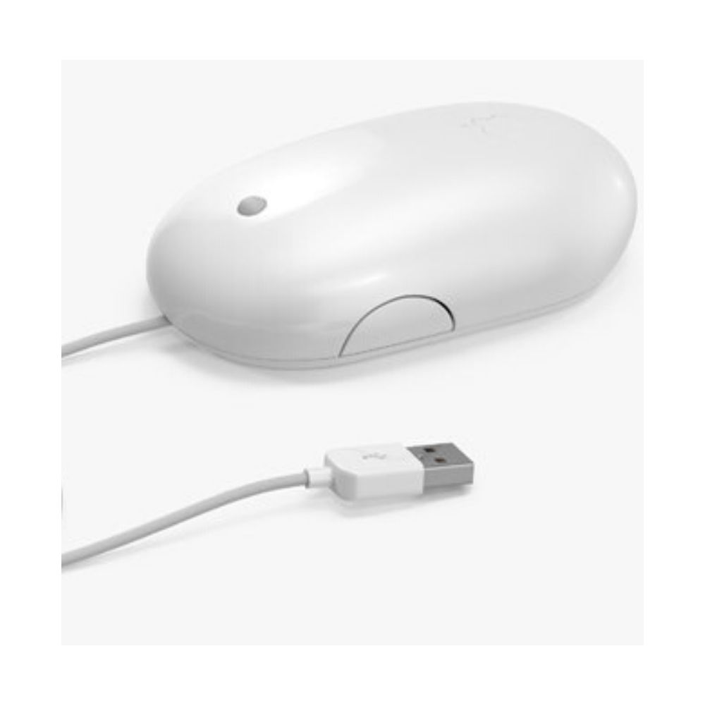 Souris filaire USB Apple -Occasion ⋆ Numérique Recycle