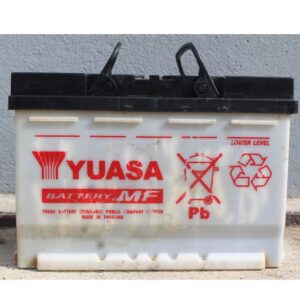 Batterie YUASA régenérée 100% 12V-75Ah-CCA-490A